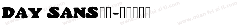 DAY SANS字体字体转换